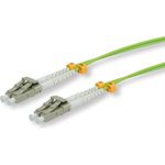 Secomp 21.15.9276 Glasfaserkabel 7 m 2x LC OFC OM5 Grün (21.15.9276)
