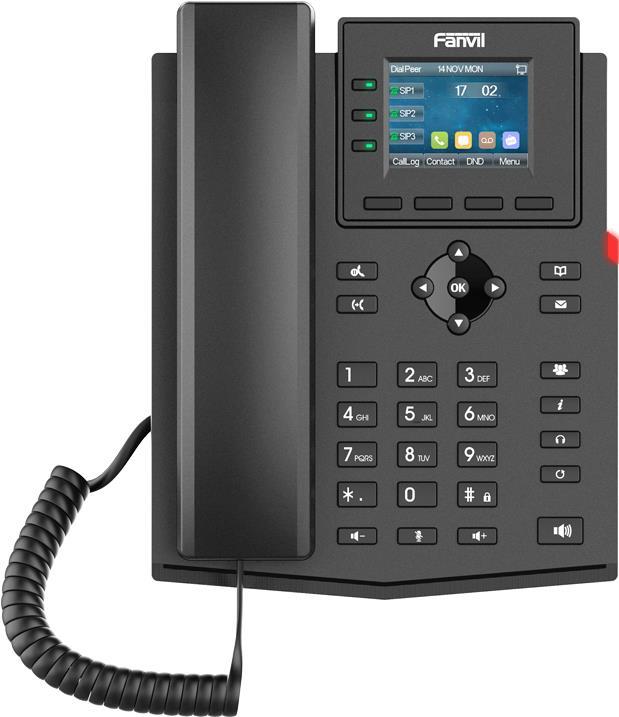 FANVIL IP Telefon X303W schwarz