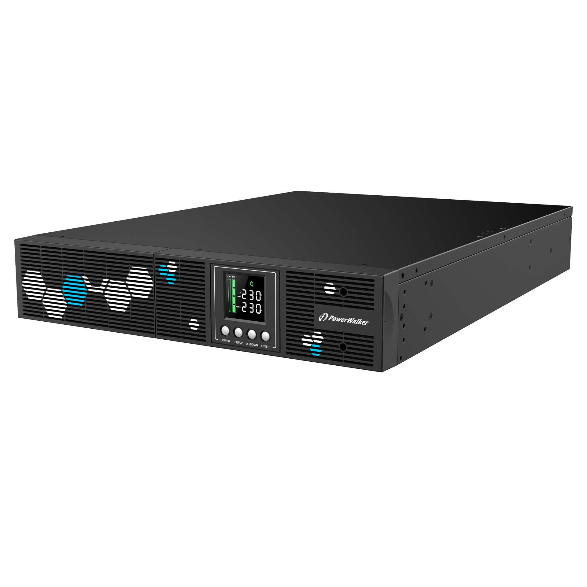 PowerWalker VI 3000 RLP Line-Interaktiv USV 3000 VA 2700 W 8x C13 Schwarz