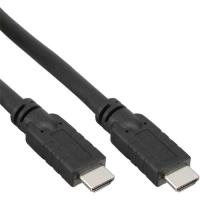 InLine® HDMI Kabel, High Speed HDMI® Cable, St/St, schwarz, 15m (17615E)