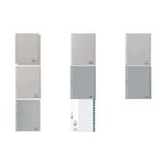 DURABLE Register A4 52-tlg. 1-26+27-52 geprägt PP grau 1 ST 650410