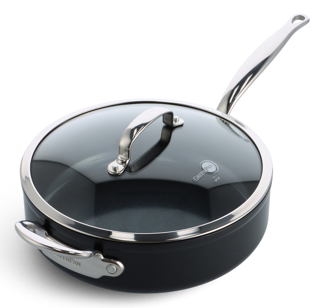 GreenPan Barcelona Pro Covered Sauté Pan Covered 28cm / 4.6 Litre