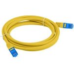 Lanberg PCF6A-10CC-0300-Y Netzwerkkabel Gelb 3 m Cat6a S/FTP (S-STP) (PCF6A-10CC-0300-Y)