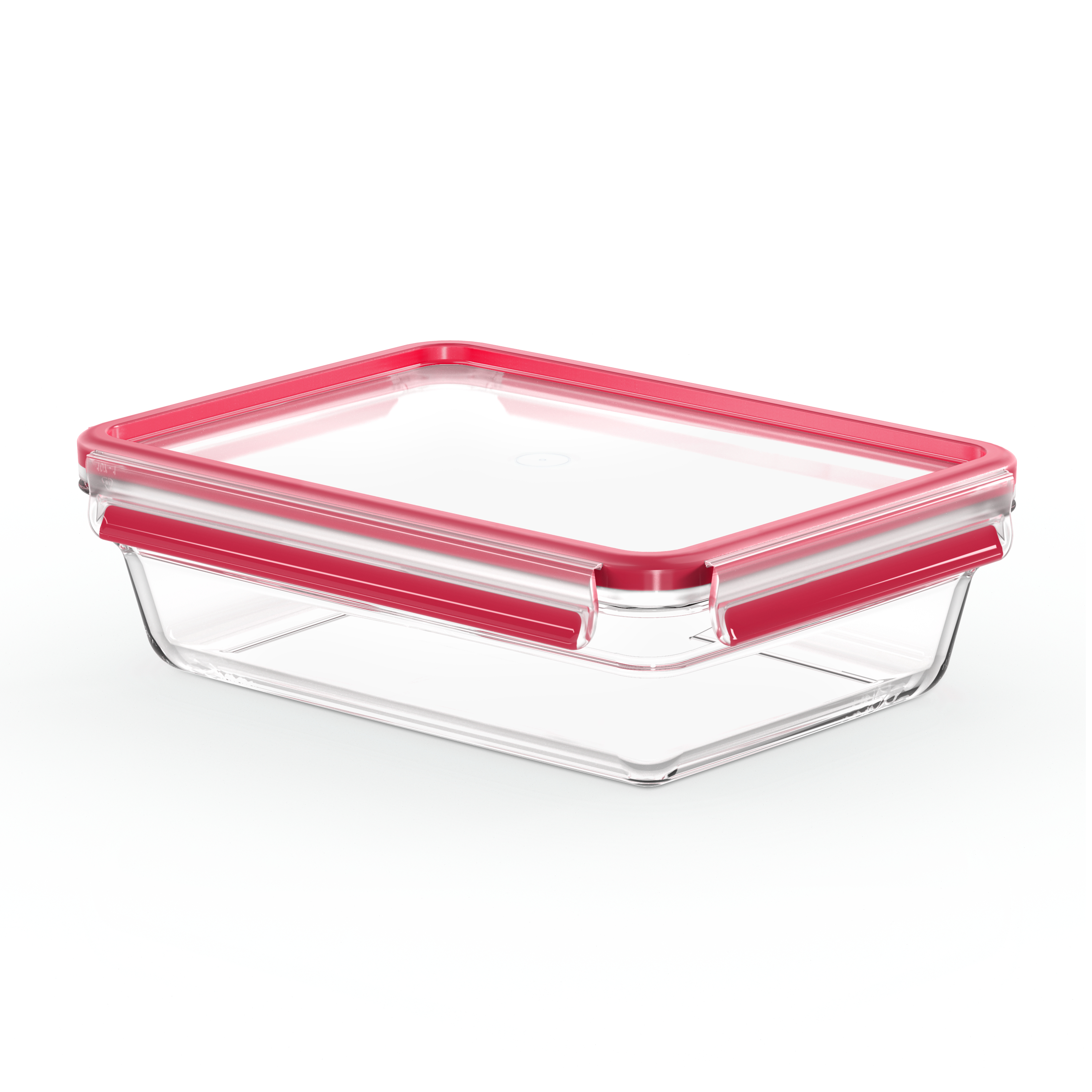 EMSA Clip & Close Glas Aufbewahrungsbox Rechteckig 2 l Transparent