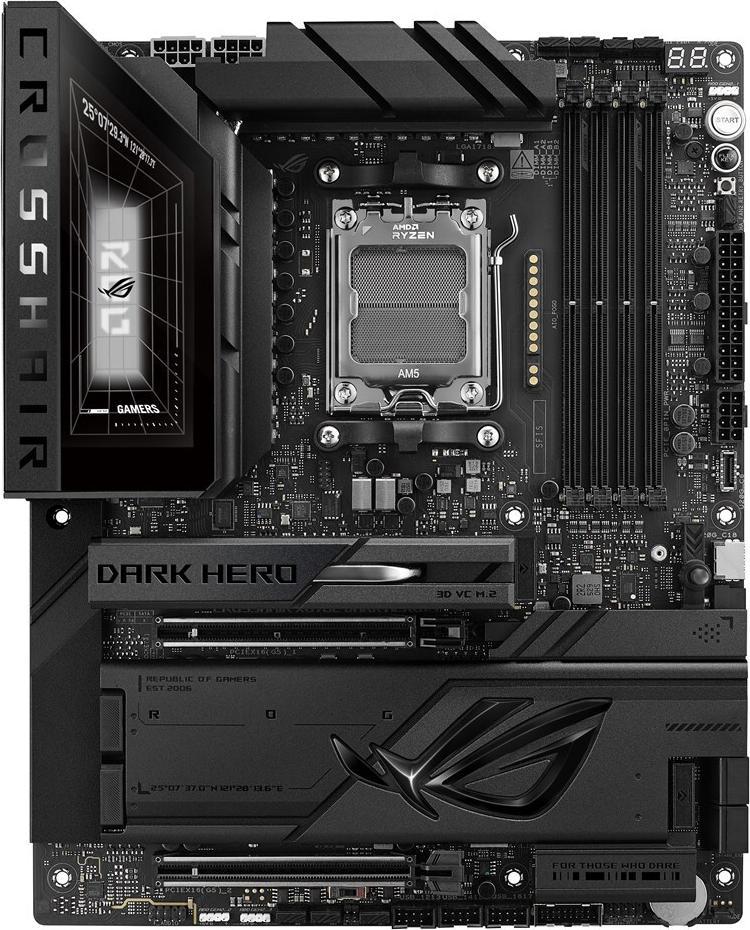 ASUS ROG Crosshair X870E Dark Hero ATX Mainboard AM5 DDR5 PCIe 5.0 Wi-Fi 7 (90MB1NT0-M0EAY0) (B-Ware)