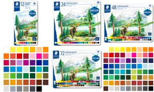 STAEDTLER Buntstift Design Journey, 48er Mertalletui Sechskantstift, Minenstärke: 2,9 mm, weiche Mine für - 1 Stück (146C M48)