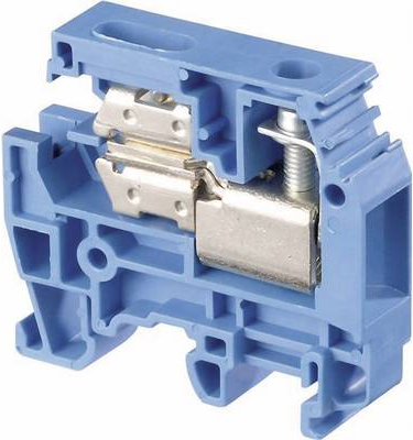 ABB Trennklemme 6 mm Schrauben Belegung: N Blau 1SNA 125 117 R0200 1 St. (1SNA 125 117 R0200)