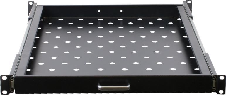 Rockstable 1 HE 19" Fachboden Ausziehbar (RS19-UH69)