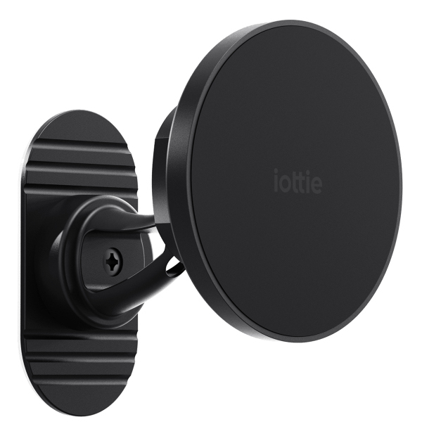 iOttie iTap 3 MagSafe Flush Mount Aktive Halterung mit Magnetring-Adapter Schwarz
