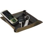 WEDO Hosentaschen-Depot, aus Kunstleder, braun zur Aufbewahrung persönlicher Sachen wie Schlüsselbund (750 130107)