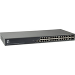 26-Port L3 Lite Managed Gigabit Switch, 2x SFP/RJ45 Combo Hersteller: LEVELONE (GEL-2681)