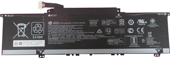 HP Battery 3 Cell 51Wh 4.45Ah LI BN03051 (L77034-005)