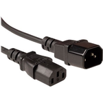 ACT AK5216 3m C14-Koppler C13-Koppler Schwarz Stromkabel (AK5216)