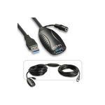 Lindy 10m USB 3.0 Aktivverlängerung 10m USB 3.0 Verlängerung am USB-Anschluss Typ A des Computers (43156)