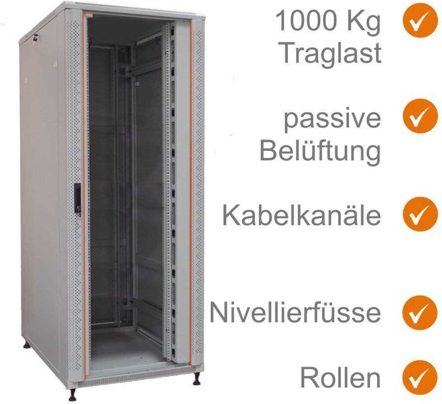 IT-BUDGET 19"-Netzwerkschrank SRK (99ITB19SRK4288GGNM)