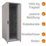 IT-BUDGET 19"-Netzwerkschrank SRK (99ITB19SRK4288GGNM)