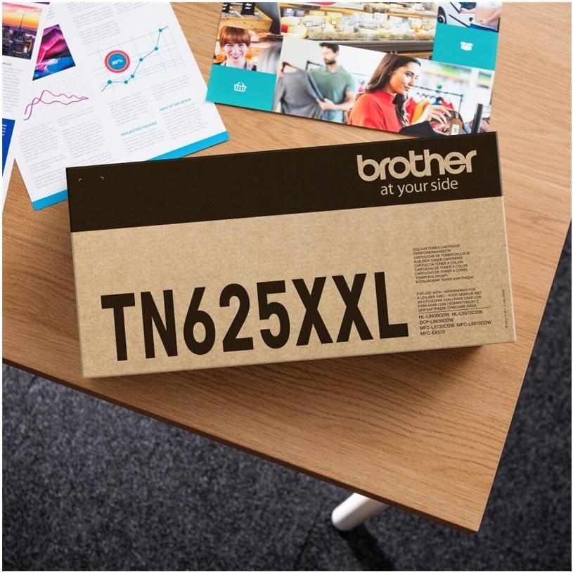 Brother TN-625XXLC Toner Cyan (7.500 Seiten ISO/IEC 19798) (TN625XXLC)