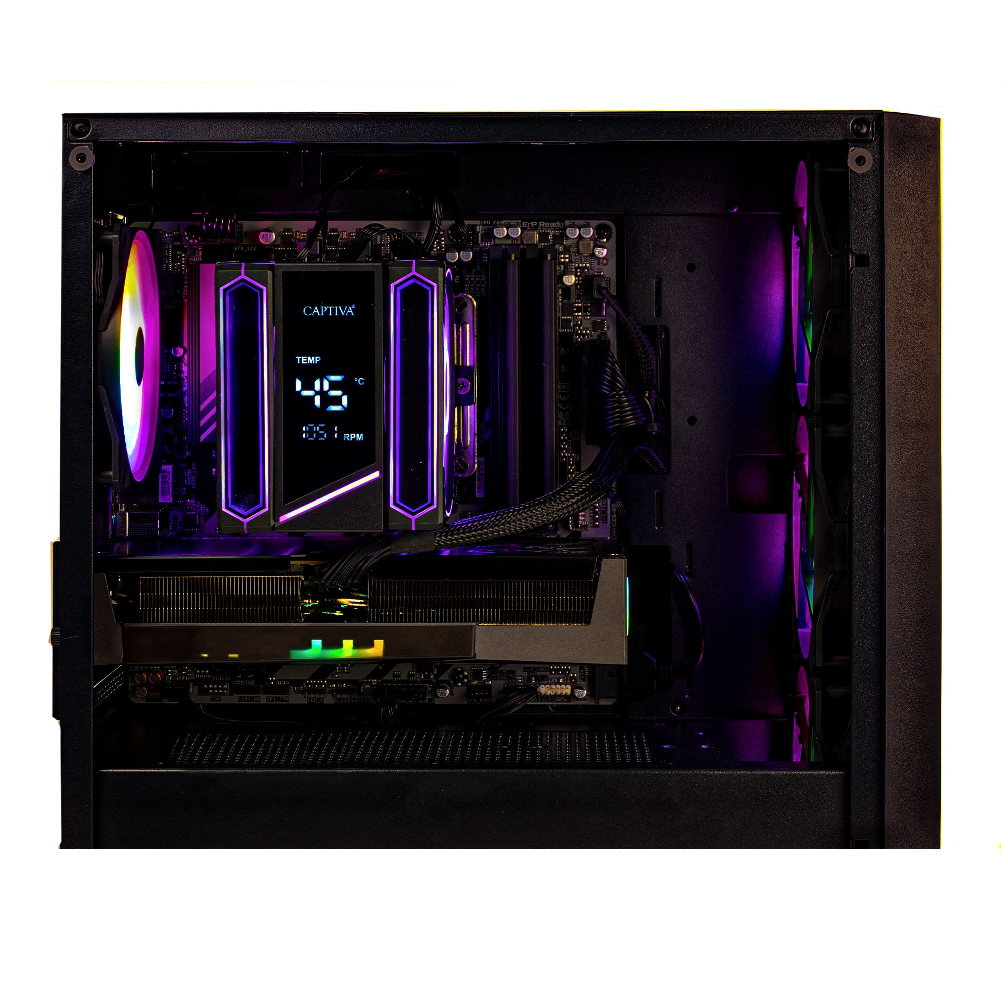 Captiva Power Starter R94-689 Desktop-PC, AMD Ryzen 5 5600G, 32 GB RAM, 500 GB SSD, Windows 11 Home, Schwarz