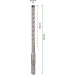 Bosch Accessories EXPERT SDS plus-7X 2608900088 Hammerbohrer 1 Stück 8.00 mm Gesamtlänge 165 mm SDS-Plus 1 St.