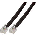 EFB-Elektronik Modularkabel schwarz, 2 x RJ12 (6/6) Stecker, 1:1, 6,0 m Hersteller: EFB Elektronik (K2404SW.6)