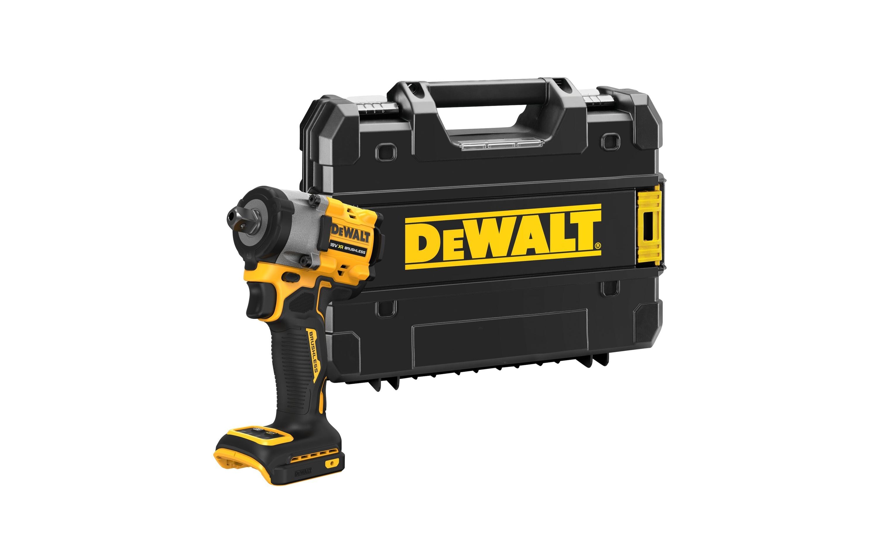 DeWalt DCF922NT 1/2" Akku-Schlagschrauber 406 Nm Schwarz, Gelb