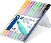 Staedtler 362 C Marker 10 Stück(e) Rundspitze Schwarz (362 CSB10)