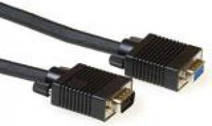 ACT 0.50m 15 Pin HD D-sub - M/F 0.50m VGA (D-Sub) VGA (D-Sub) Schwarz VGA-Kabel (AK4210)