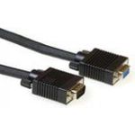 ACT 0.50m 15 Pin HD D-sub - M/F 0.50m VGA (D-Sub) VGA (D-Sub) Schwarz VGA-Kabel (AK4210)