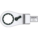 Gedore 2827751 SUKSE9 17 - - Einsteck-Ringratschenschlüssel, umschaltbar SE 9x12, 17 mm