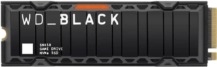 SANDISK WD BLACK SN850 NVME SSD WITH HEATSINK (PCIE GEN4) 1TB (WDBAPZ0010BNC-WRSN)