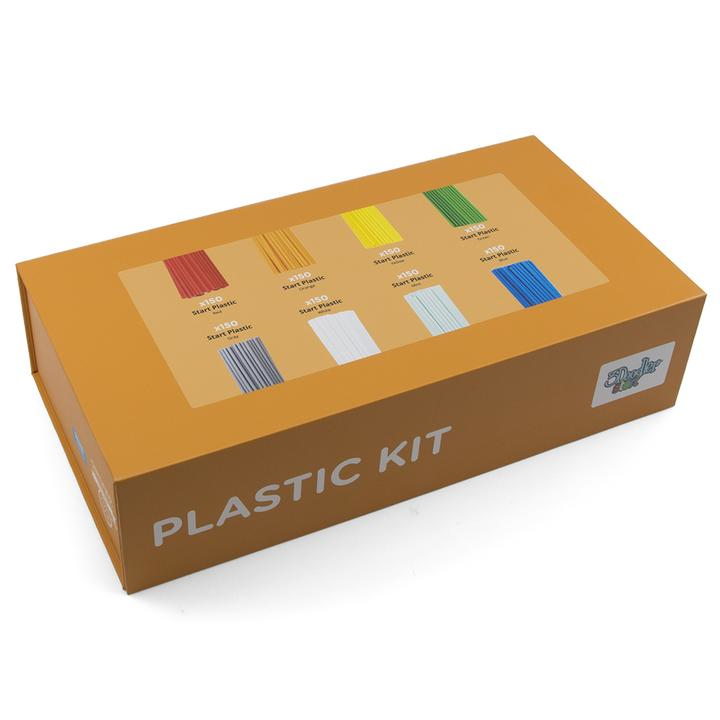 3Doodler Start EDU 3D-Druck Filament 1200 Stück Blau Cyan Grün Grau Orange Rot Weiß Gelb