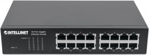 Intellinet 16-Port Gigabit Ethernet Switch (561068)