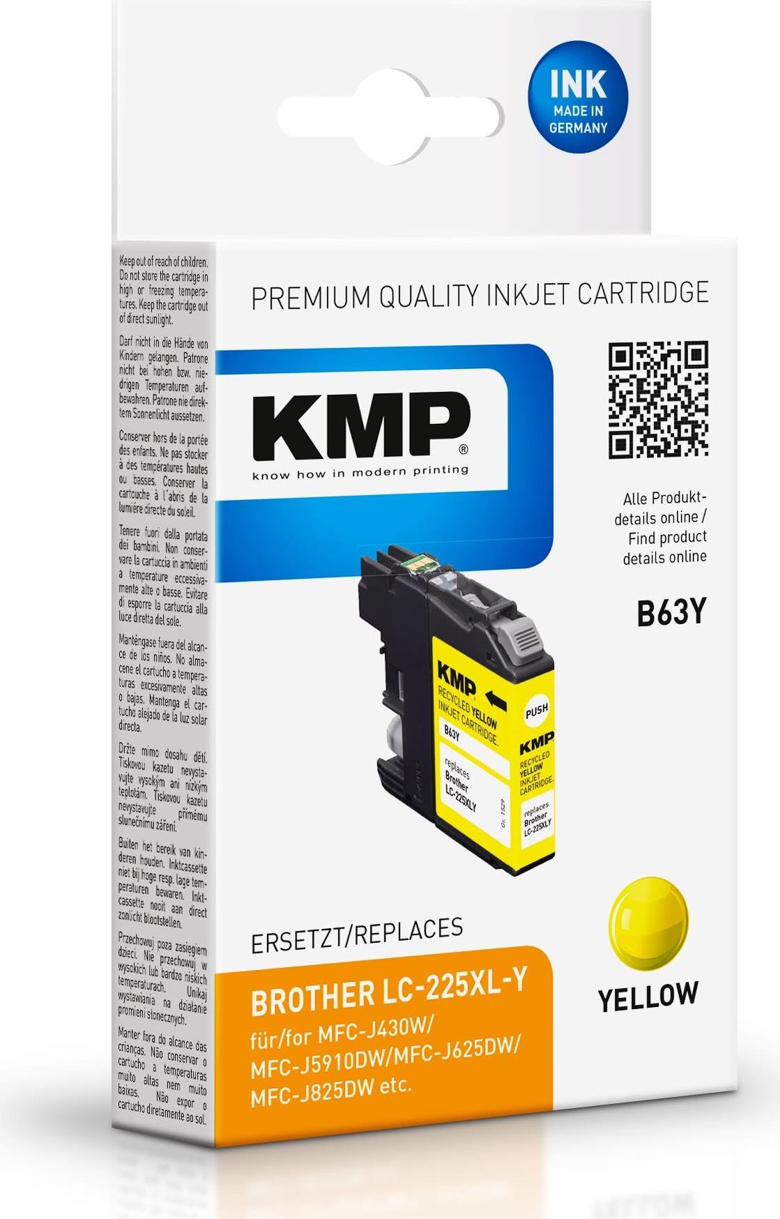 KMP B63Y 11,8 ml Gelb (1530,4009)