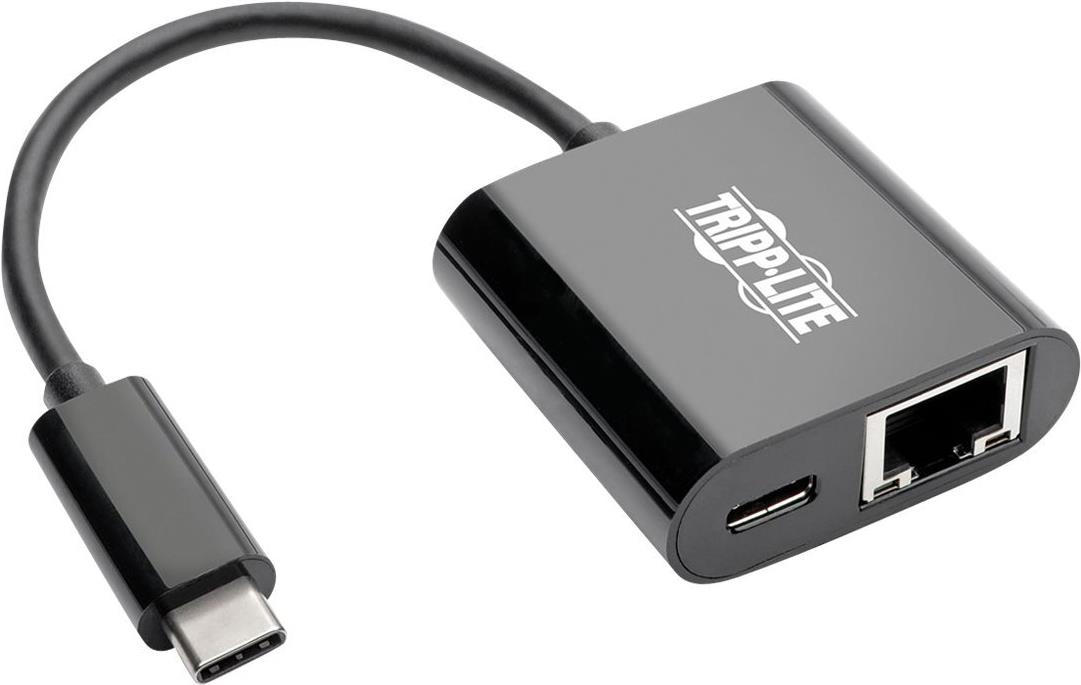 Tripp Lite Eaton Tripp Lite Series USB-C-zu-Gigabit-Ethernet-Adapter USB-C 3.1 Schwarz