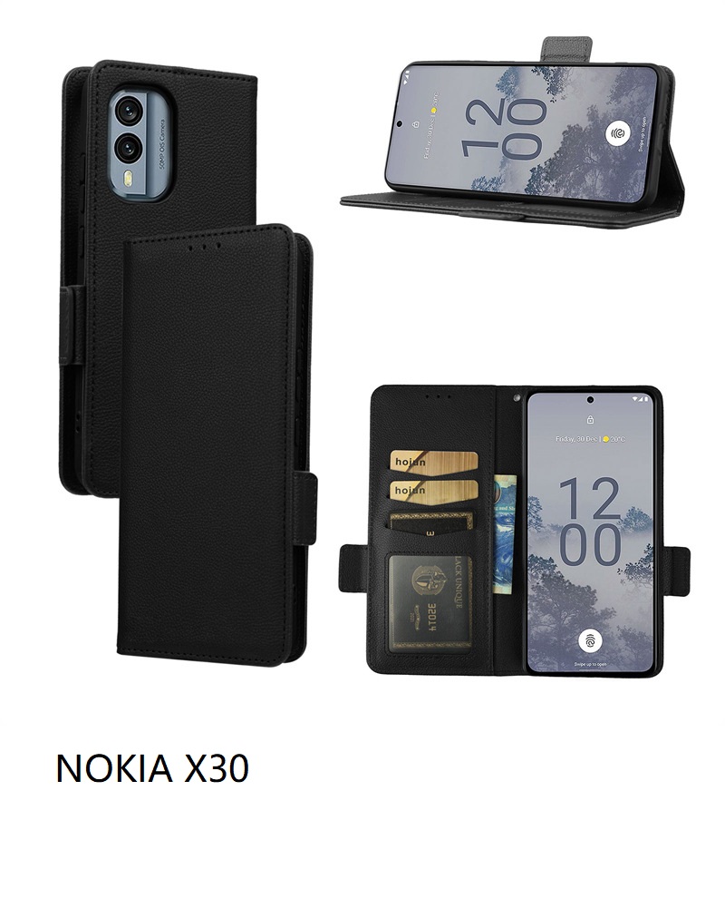 Nokia X30 Booklet slim Case schwarz (5479333)