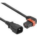 ACT AK5272 Stromkabel Schwarz 3 m C14-Koppler C13-Koppler (AK5272)