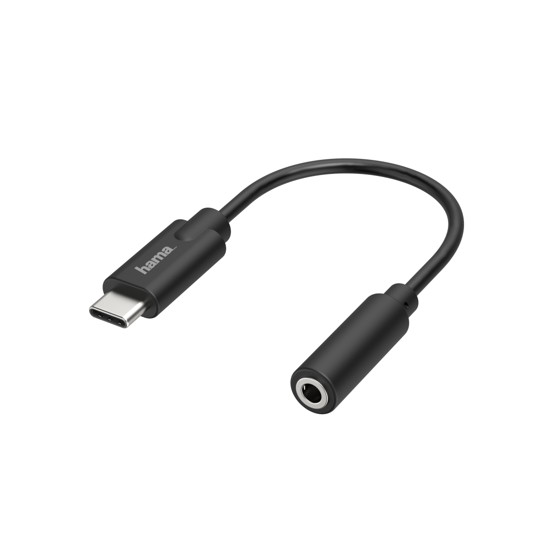Hama USB-C-Adapter auf 3,5-mm-Audio-Klinke (00200318)