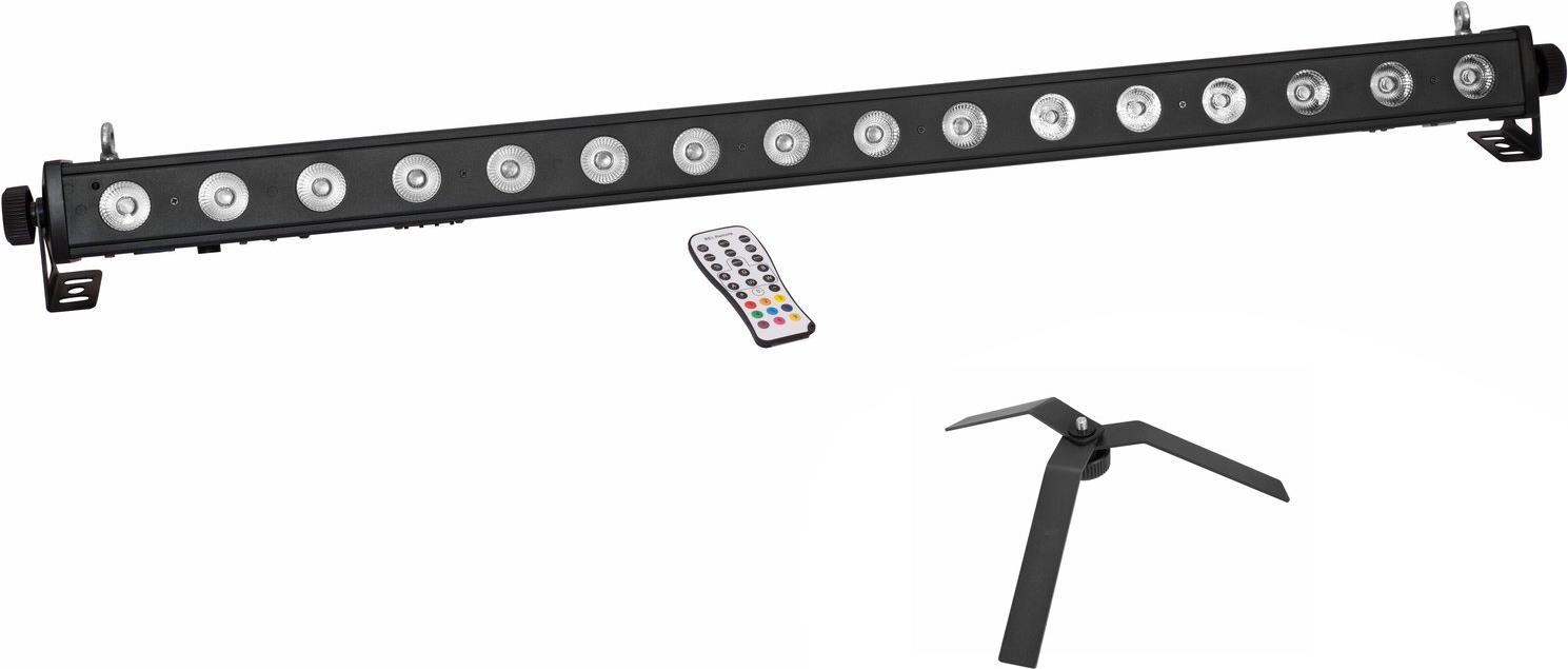 EUROLITE Set LED PIX-16 QCL Leiste + FS-4 Floorstand, Stahl, schwarz (20000990)