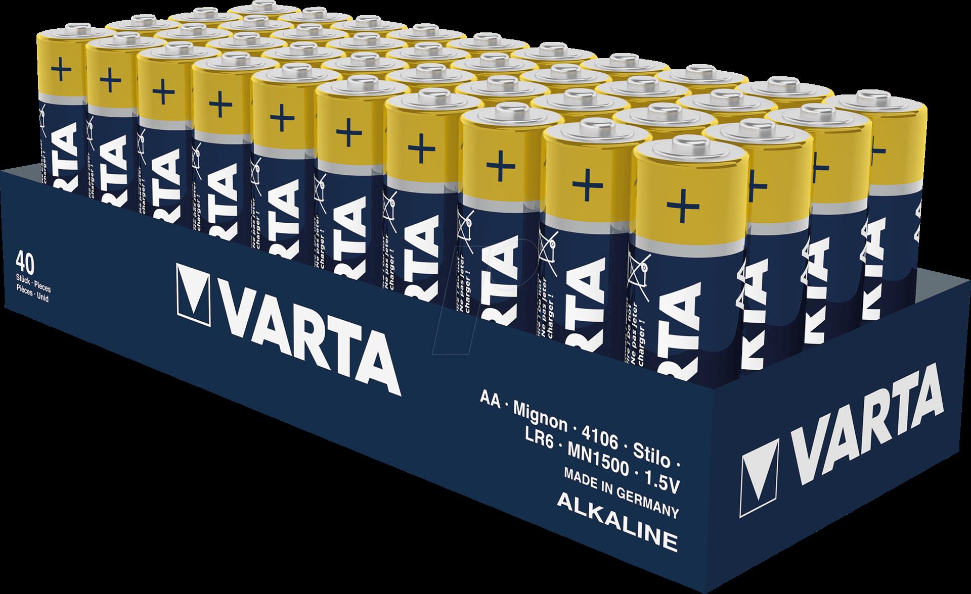 Varta Longlife AA Folie 40 Einwegbatterie Alkali (4106101394)