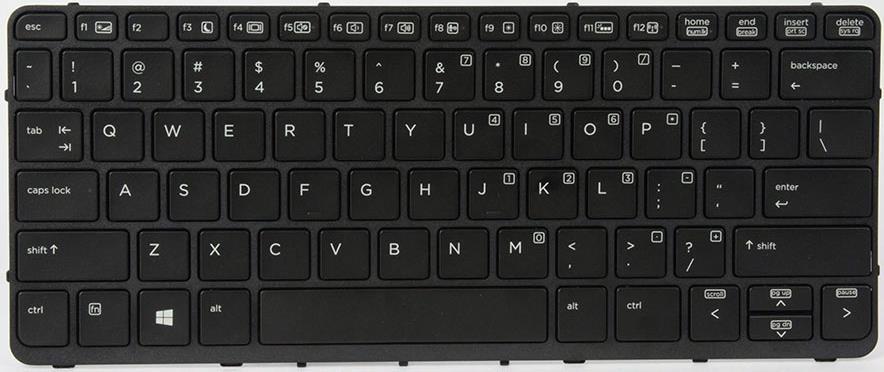 HP Inc. Keyboard Assemby (Belgium) (766641-A41)