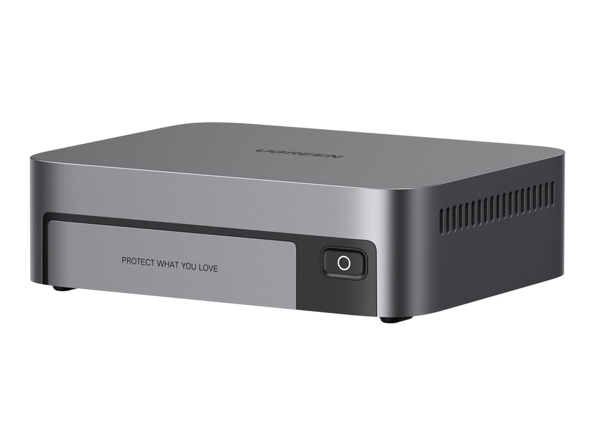 UGREEN NASync DXP480T Plus NAS-Server Intel Core i5-1235U 8 GB RAM Schwarz, Grau