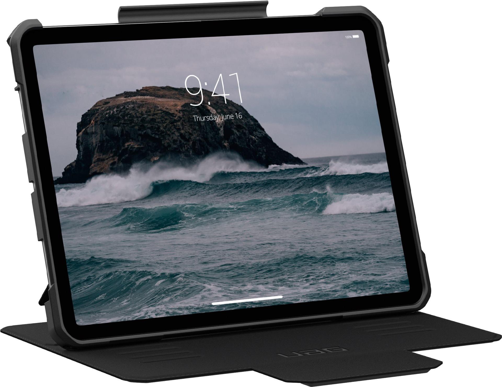 Urban Armor Gear UAG Metropolis SE Flip-Hülle für Apple iPad Air 11" (M2, M3) Schwarz
