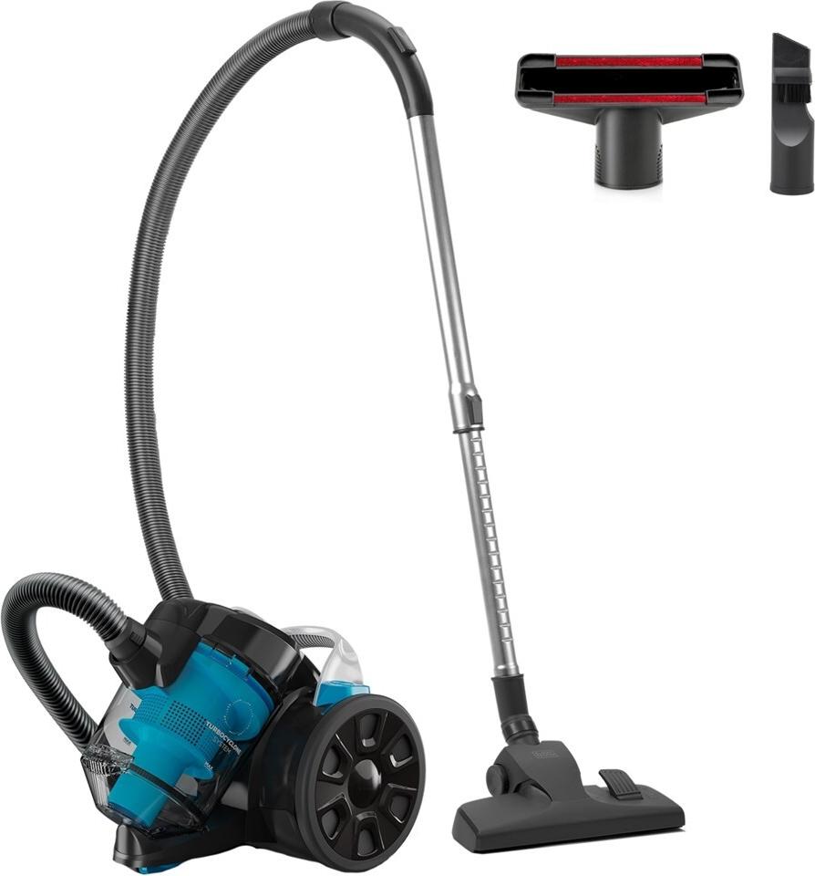 Black & Decker BXVML701E 700 W Beutellos Schwarz, Blau