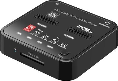 Renkforce RF-TPCD-350 Festplatten-Kopierstation M.2 PCIe NVMe SATA SD SDHC (RF-6696054)