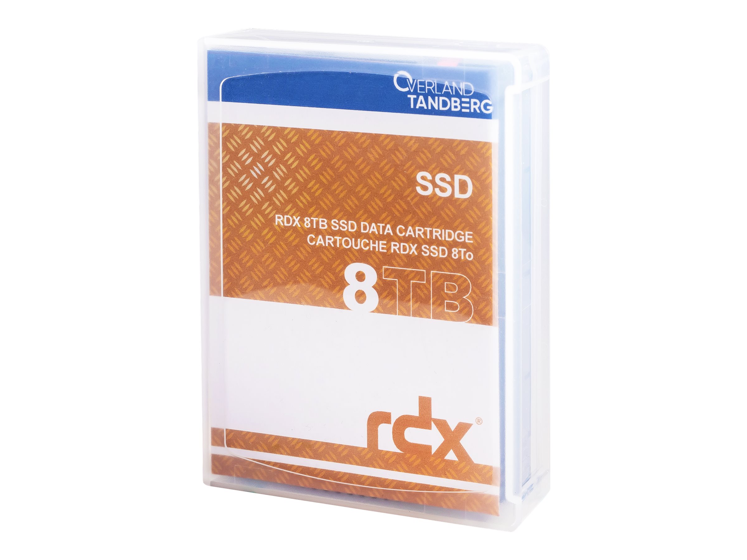 Overland-Tandberg RDX Quikstor RDX-SSD-Kassette 8 TB Schwarz