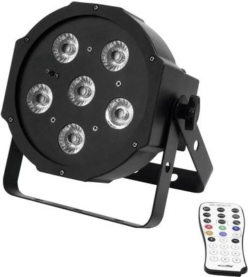 Eurolite SLS-603 LED-PAR-Scheinwerfer Anzahl LEDs: 6 x 3 W Schwarz (51915358)