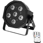 Eurolite SLS-603 LED-PAR-Scheinwerfer Anzahl LEDs: 6 x 3 W Schwarz (51915358)
