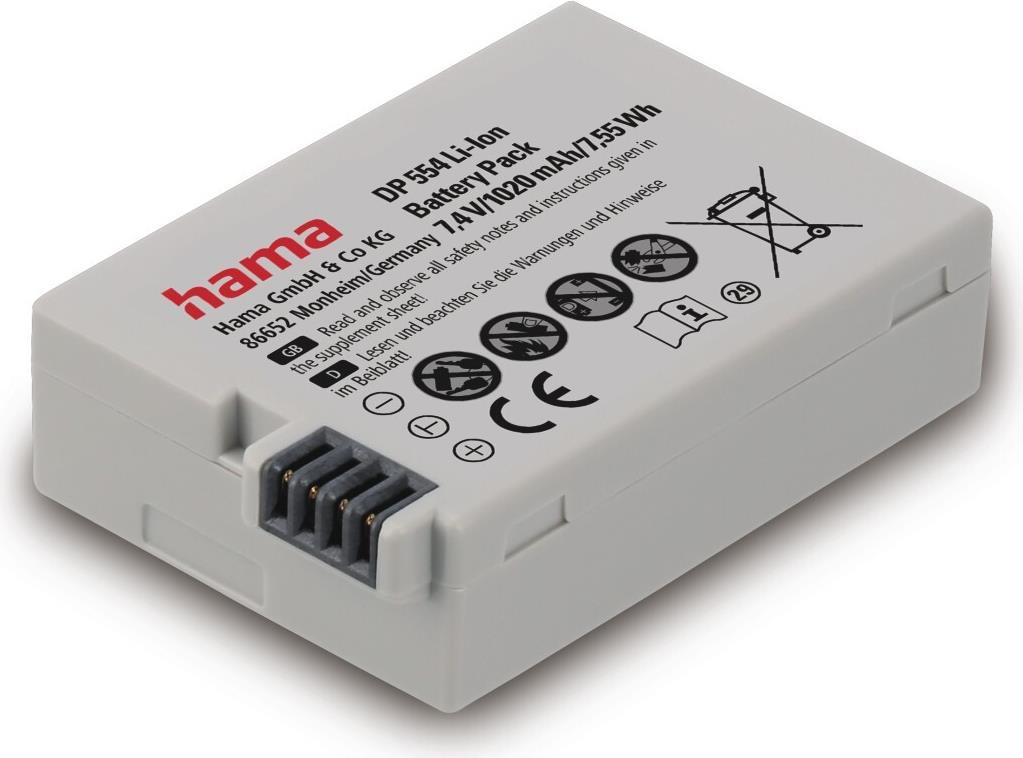 Hama DP 554 Lithium-Ion (Li-Ion) 1020 mAh (00077554)