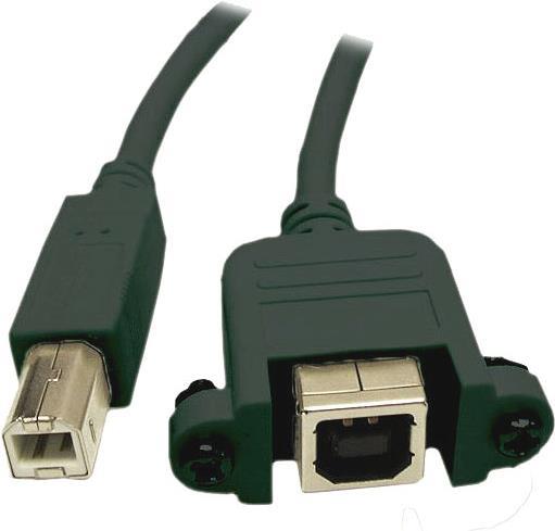 Alcasa 2511-03EB USB Kabel 0,3 m USB 2.0 USB B Schwarz (2511-03EB)