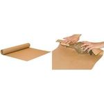 RAADHUIS Packpapier, auf Rolle, 500 mm x 250 m, braun Kraftpapier, 70 g/qm, braun gestreift - 1 Stück (RD-351182)